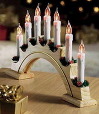 Flickering Candle Arch,christmas lights,candle lights,LED lights