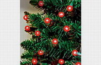 120 Low Voltage Red Berry Lights,christmas lights,berry lights