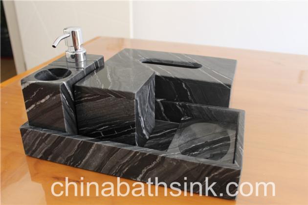 Ancient Wooden Marble Bathroom Sets Marble