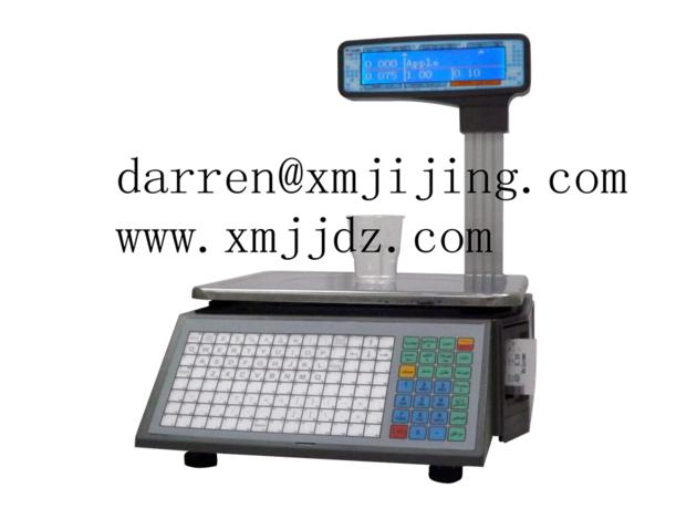 Barcode Label Pricing Scale