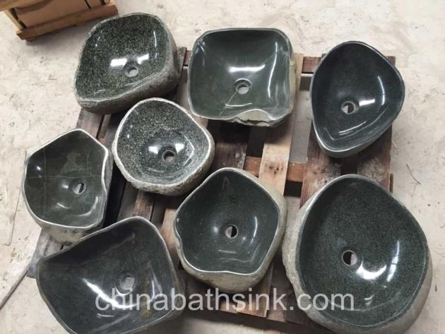 Black River Stone Bath Vessel Sinks