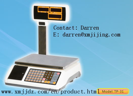 Electronic Cash Register Scale