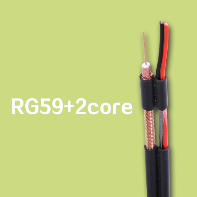 RG59+2C Power and  data transmmision