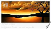 FREE SAMPLE Modern scenery oil painting