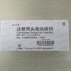 Cefodizime Sodium for Injection 