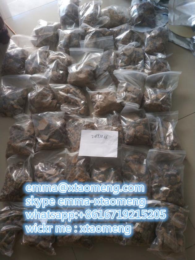 big crystals Eutylone bk-MDMA  tan color emma@xtaomeng.com