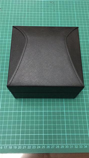 Creative design High-end black custom watch box packaging manufacturer
