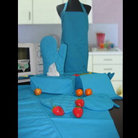 Table Runner/Apron/glove/potholder/bread basket/table cloth