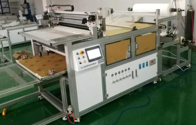 domestic/industrial RO membrane sheet/spacer cutting and folding machine 