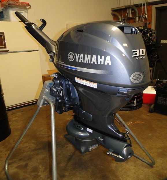 Slightly used Yamaha 30HP 4-Stroke Outboard Motor Engine