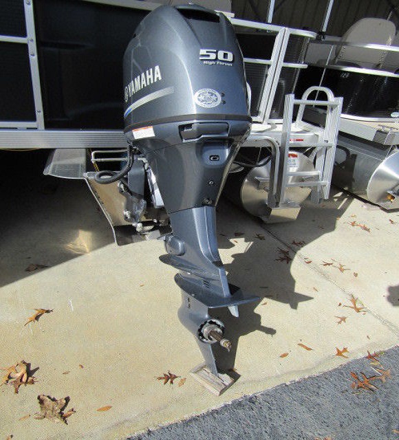 Slightly used Yamaha 50HP 4-Stroke Outboard Motor Engine