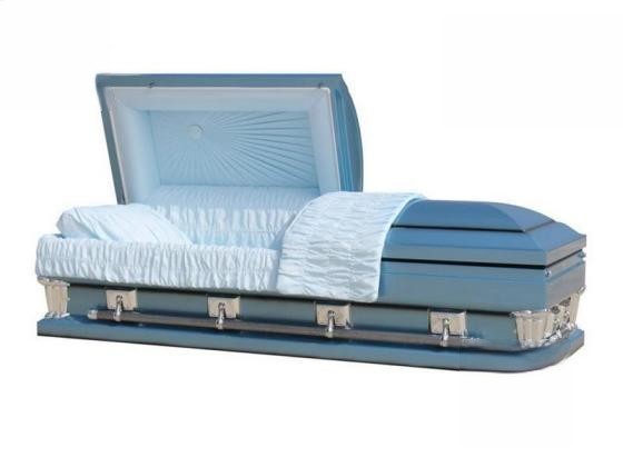 Manufacturer Provides High Quality Metal Coffins