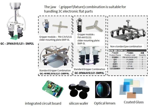 Robot Gripper 3C Parts Application Case