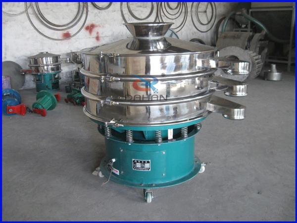 Mobile vibrating sieve rotary seperating