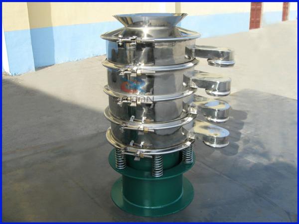 supply food standards powder vibrating screen machine for sieving