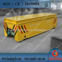 Transport trolley with hydraulic lifting system