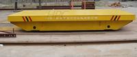 Manual transfer cart on-rail