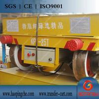 Powered transporter car for production assembly lines