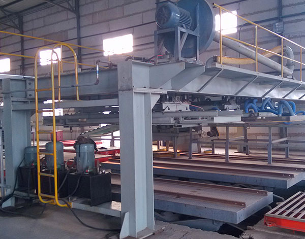 Calcium silicate board machine 