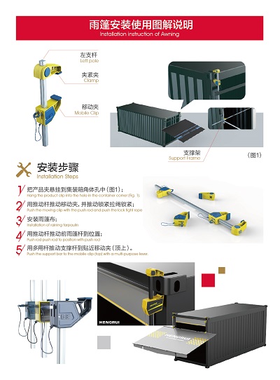 Folding Container Awning