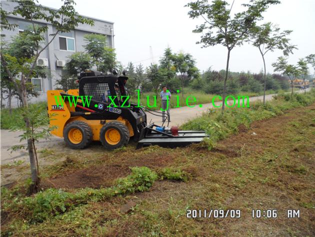 grass cutter attachments for skid loader