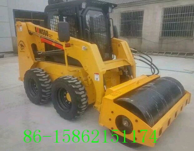 compactor for skid loader
