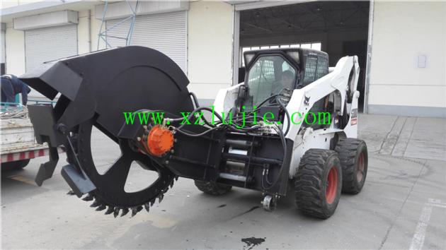 Skid Loader Attachments Rock Saw
