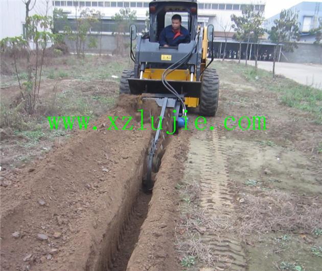 Skid Steer Loader Trencher