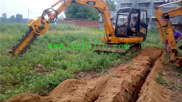 Skid Steer Loader Trencher