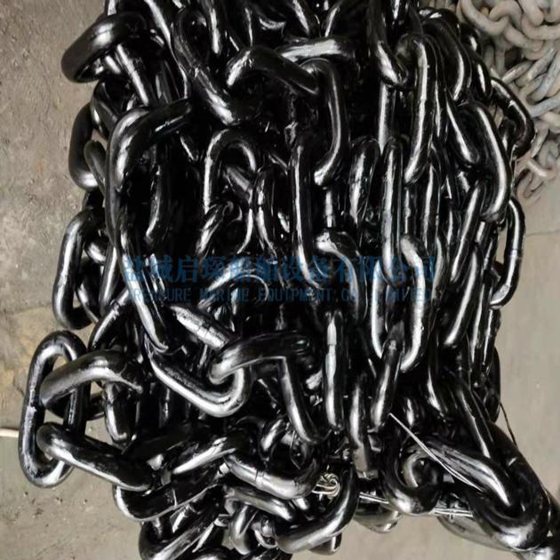 welded ship anchor chain standard g80 mining round link chain 