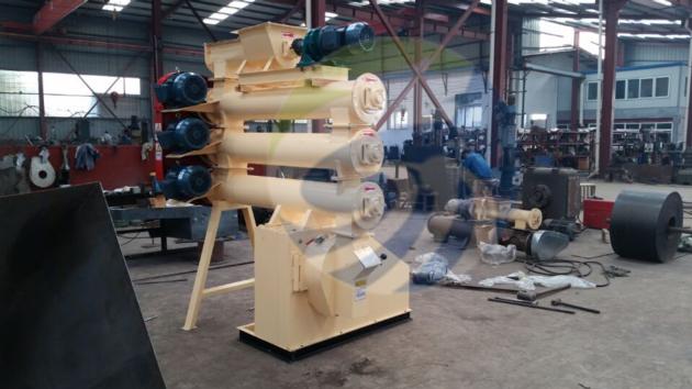 1-2T Ring Die Pellet Machine For Sale