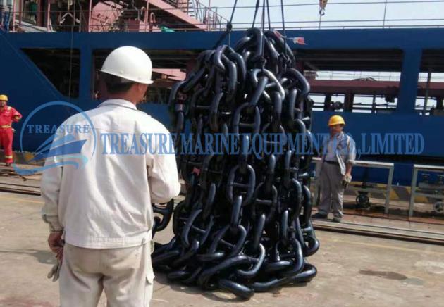 12.5mm-78mm U2 U3 Stud Link Anchor Chain