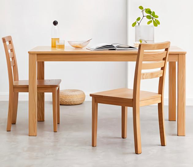 Modern Solid Wood Dining Table Set