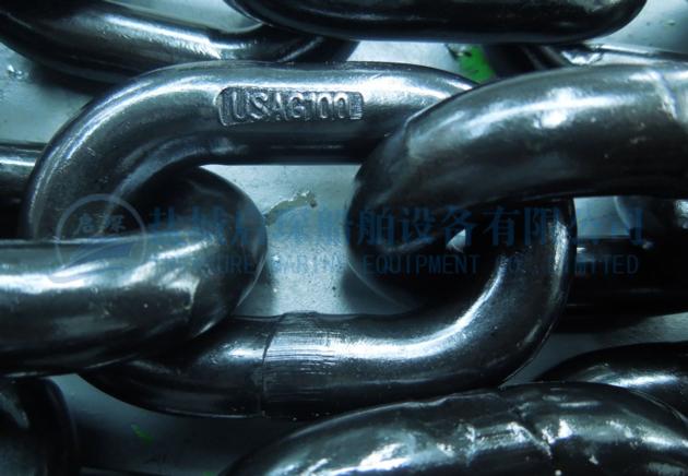 Black Coated Studless And Stud Link