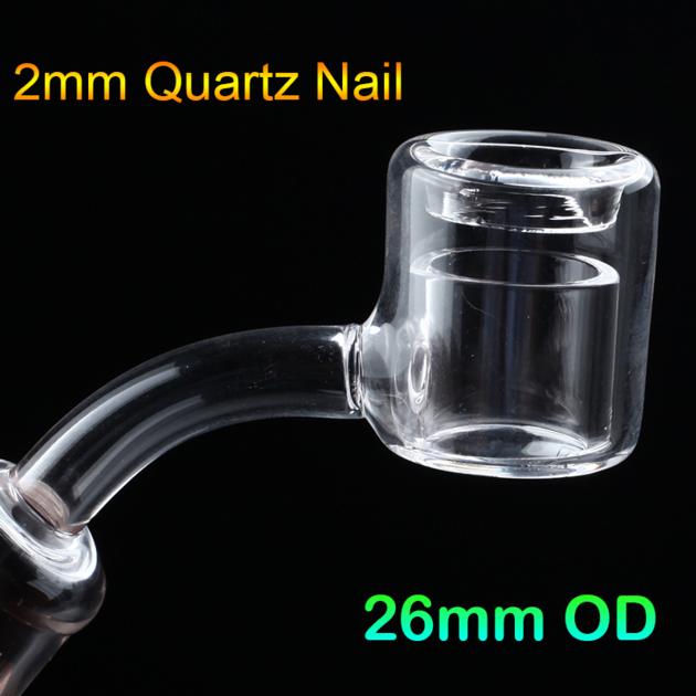 China made 10mm 14mm 18mm female male 90/45 degree quartz banger nail