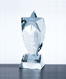 crystal trophy