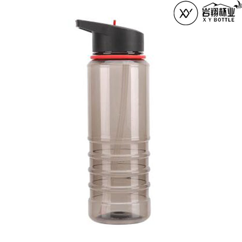 Flip spout sports bottle