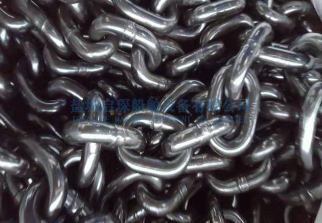 Black Coated 28mm Studless And Stud