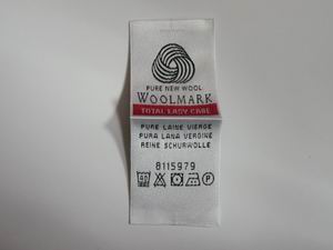 brand woven label for clothing