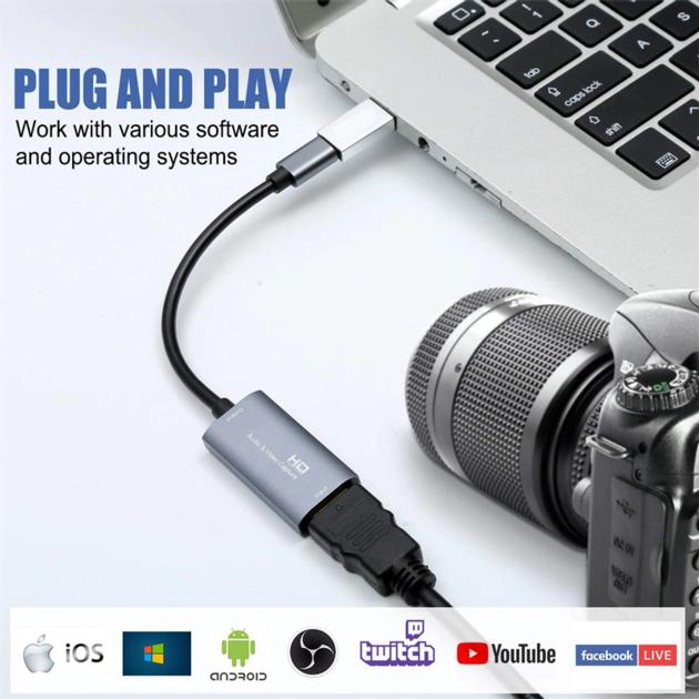 HDMI To USB C Live HDTV