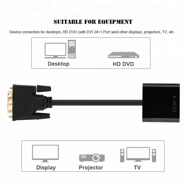 DVI VGA Adapter DVI 24 1