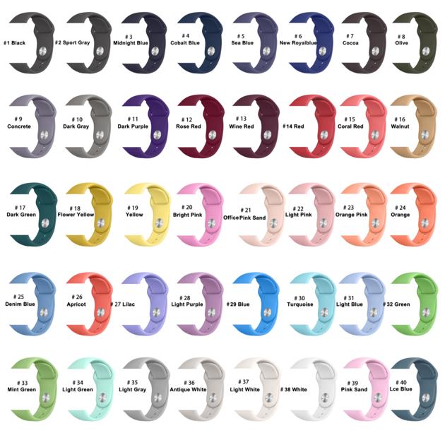 Soft Silicone Replacement Sport Band For