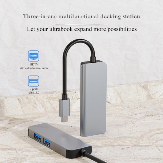 Type C 3 In 1 Docking
