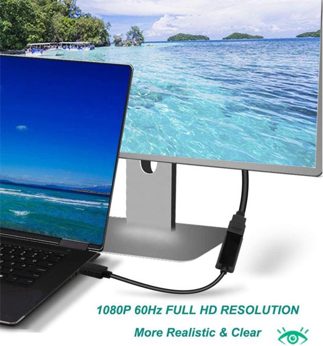 Dp Displayport Male To Hdmi Male