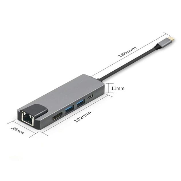 5 In 1 USB Type C
