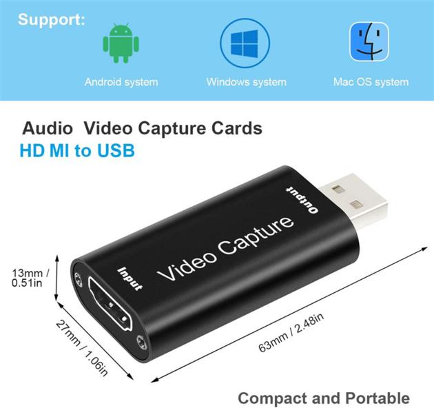 USB 2 0 Video Capture Card