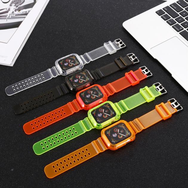 YEEYOU Fashion trending adjustable Silicone Strap Replacement Wristbands Belt Watches Band for Apple
