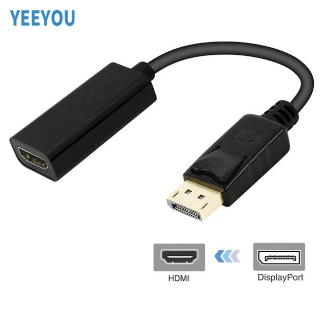 Dp Displayport Male To Hdmi Male Cable Adapter Converter