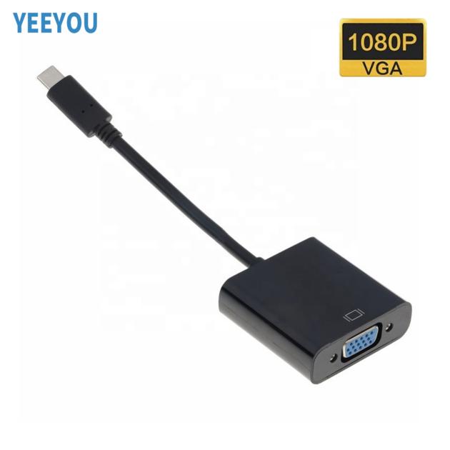Type C to Female VGA Adapter Cable 