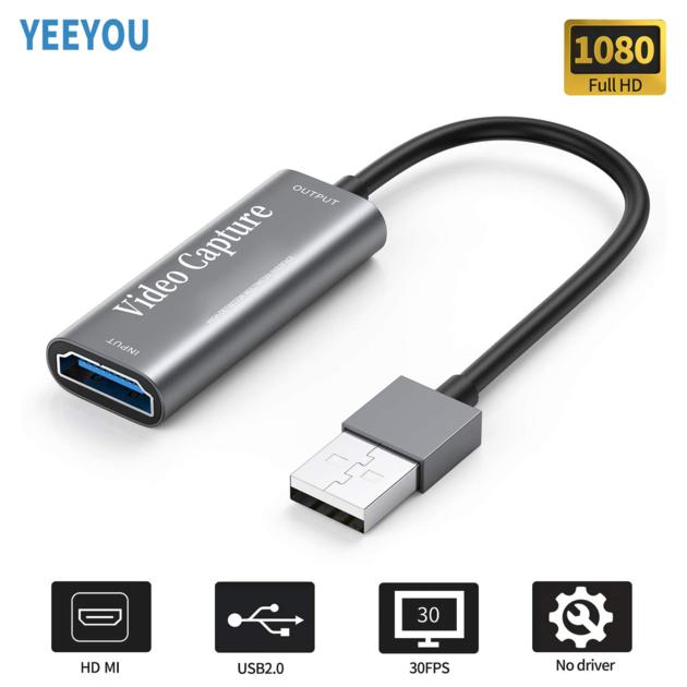 HDMI video capture card hd game live streaming 